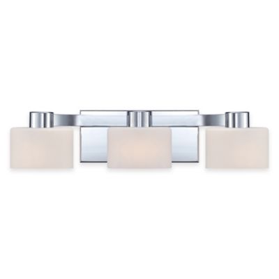 Illumina Direct Cameron 3-Light Bath Vanity Fixture in Polished Chrome - Bed Bath & Beyond